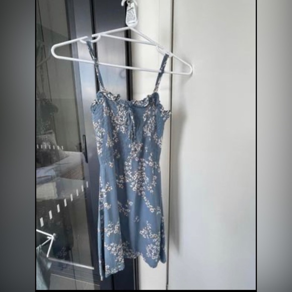 Faithfull Marni Blue Mini Dress (size 6) - Picture 3 of 3